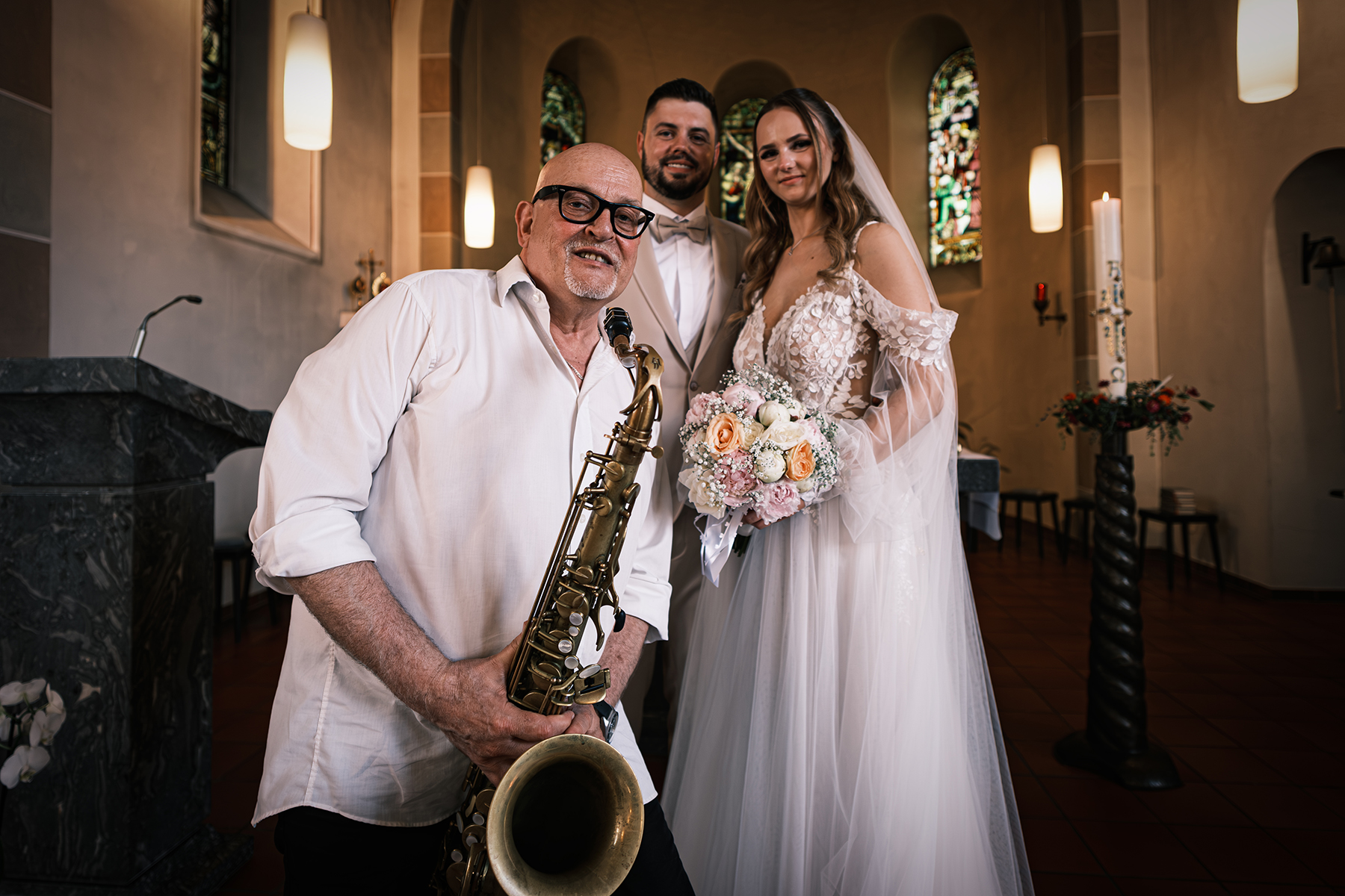 Saxophon-Musik zur Hochzeit von Bernd Delbrügge